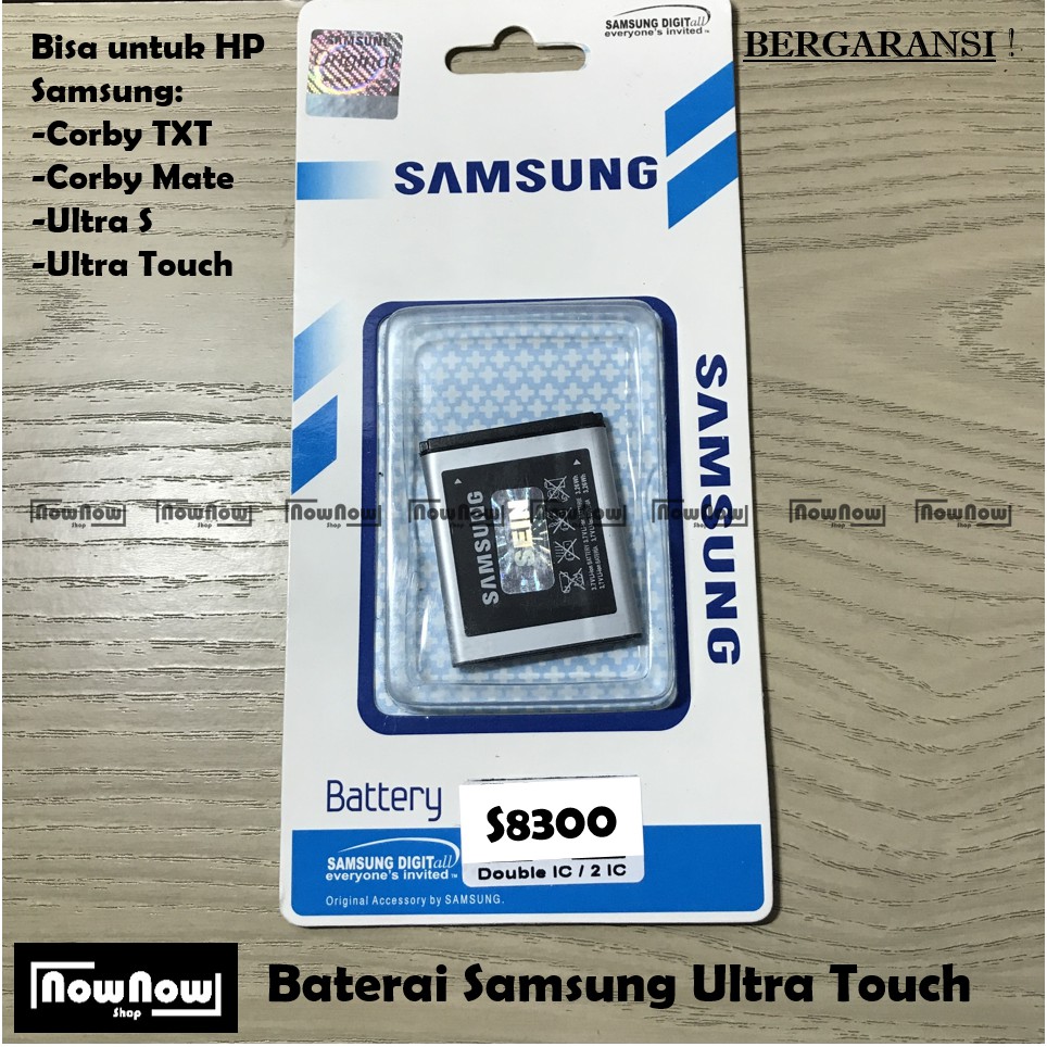 Baterai Samsung Ultra Touch S8300 Original Batre Baterai SEIN