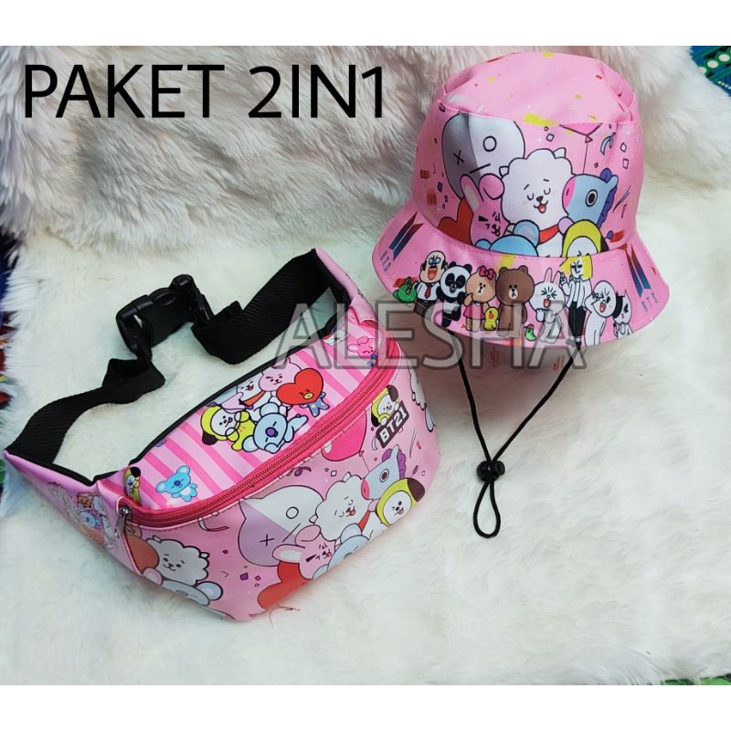 0Tas SLempang waistbag anak BT