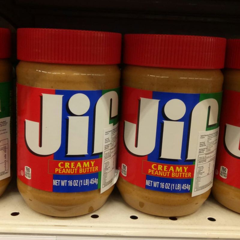 

JIF CREAMY PEANUT BUTTER 454GR