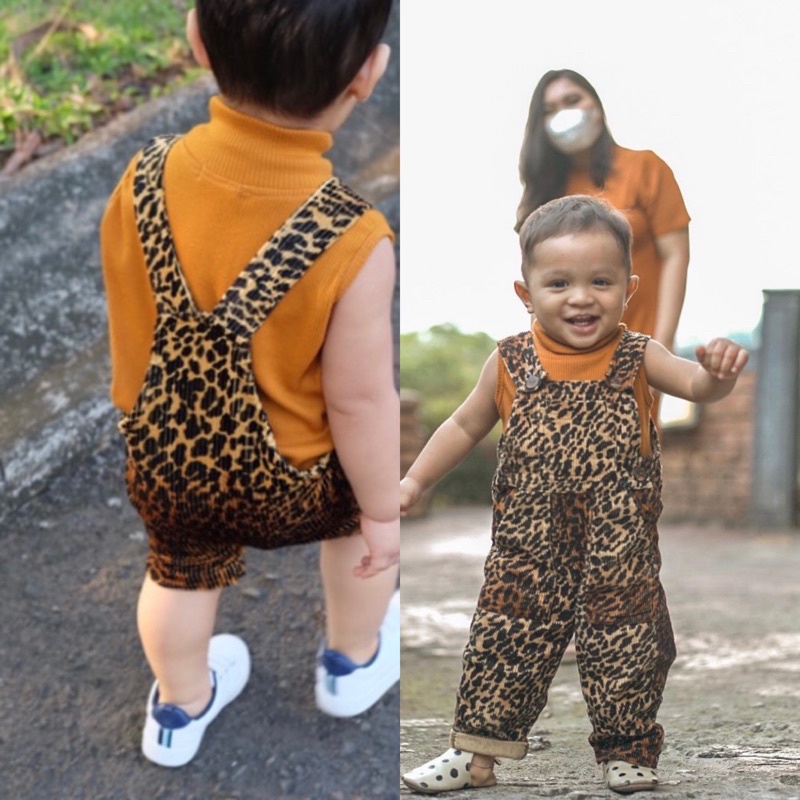 Animal 90’s Long dan Pants Overalls Cameelbaby