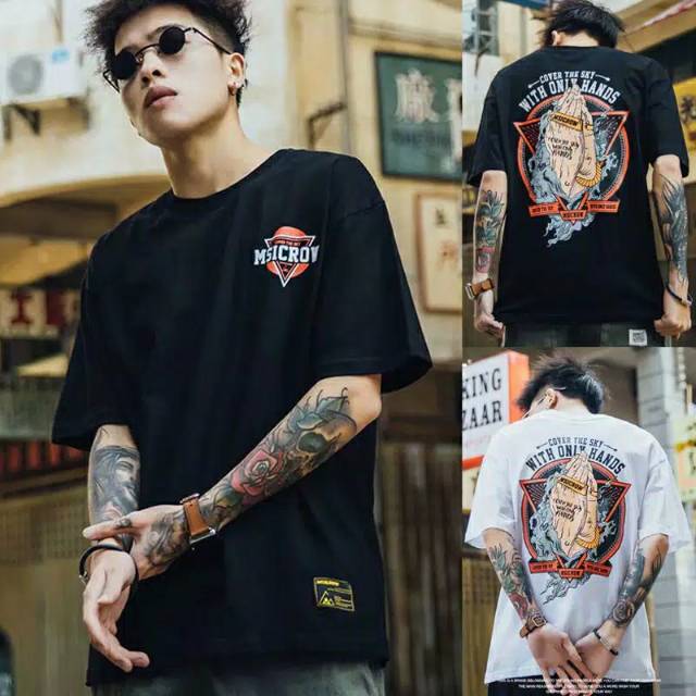 2019 New Longgar Hip Hop Dicetak T-Shirt Lengan Pendek Kaos Pria Hip hop