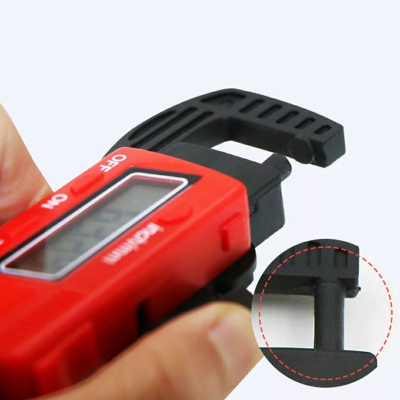 Digital Thickness Caliper Micrometer Alat Ukur Ketebalan Carbon Fiber Composites