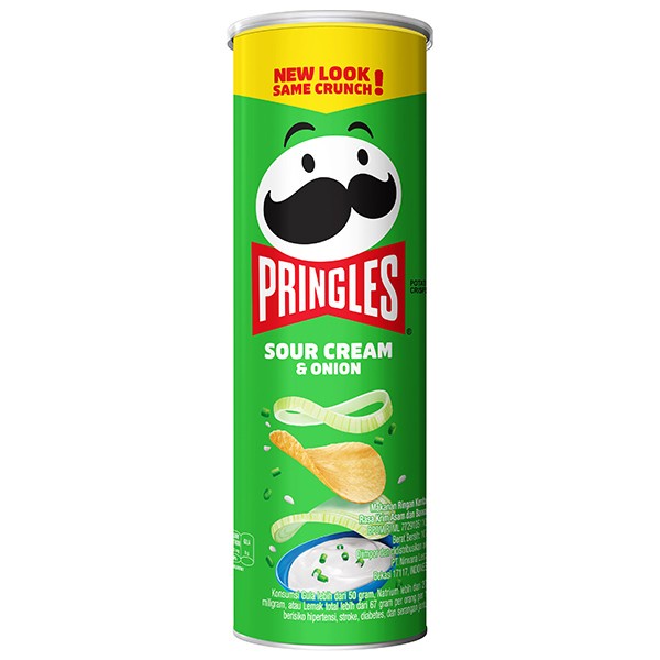 

504Omekho Pringles Sour Cream & Union 107 G Jy60Jhh