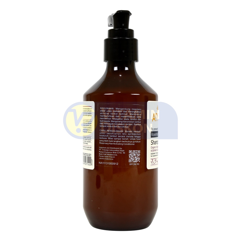 DANCOLY ROSEMARY HAIR ACTIVATING SHAMPOO