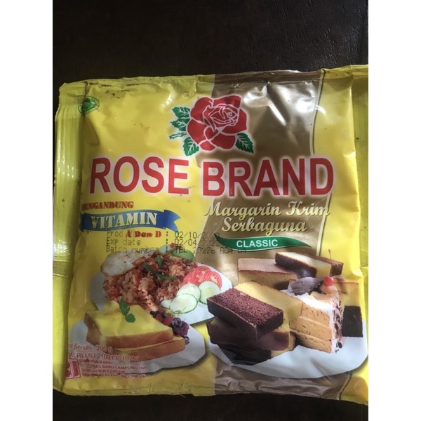 

ROSE BRAND Margarine Krim Serbaguna 200g