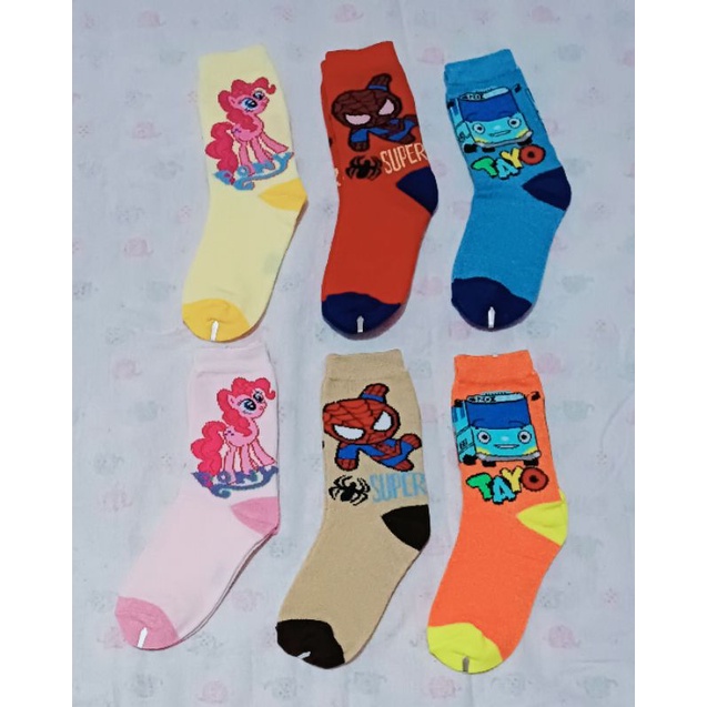 kaos kaki anak ukuran 3 - 6 tahun  cewek cowok/ kaos kaki anak TK