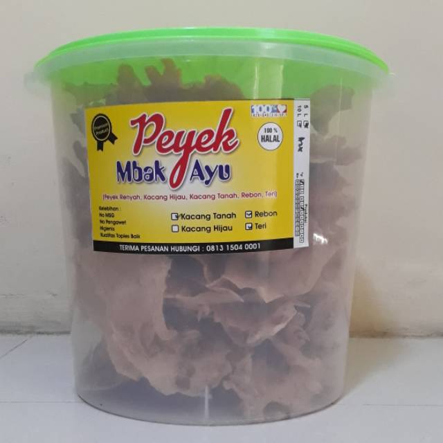 

Peyek Mbak Ayu Rasa Kacang Hijau