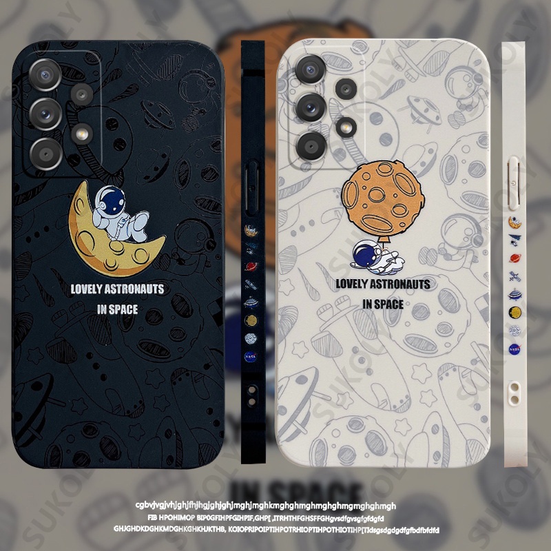 Casing Silikon SAMSUNG A32 A33 A23 A51 A53 A52 A42 A72 A71 A12 A13 A21s A22 A20 A02 A50 S2122 Motif Astronot Disney