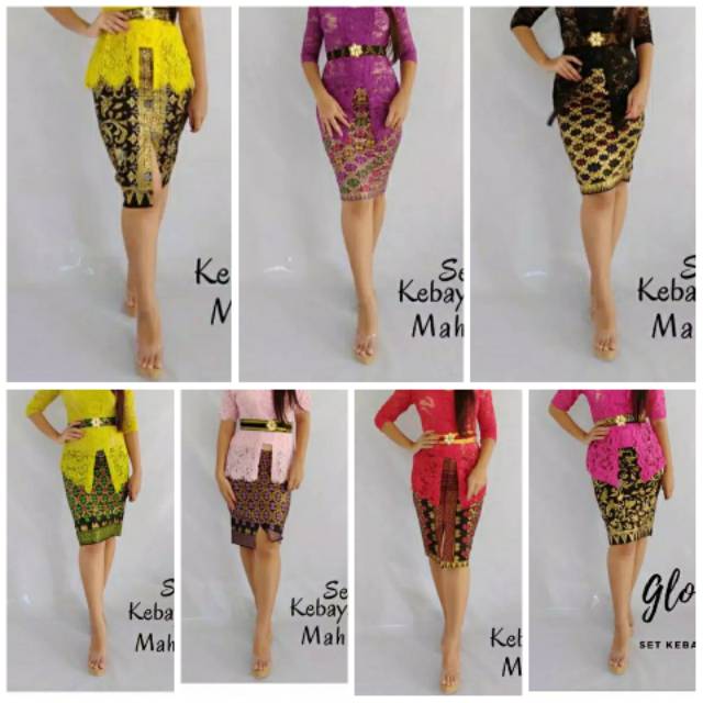 ANEKA ROK PENDEK KATUN PRINT BAWAHAN KEBAYA BALI