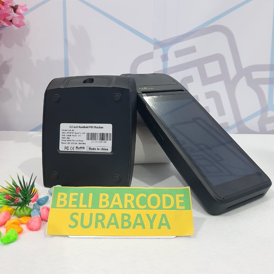 ALL IN ONE POS ANDROID KASSEN XA02 - XA 02 4G CETAK STRUK KASIR CAFE KEKINIAN