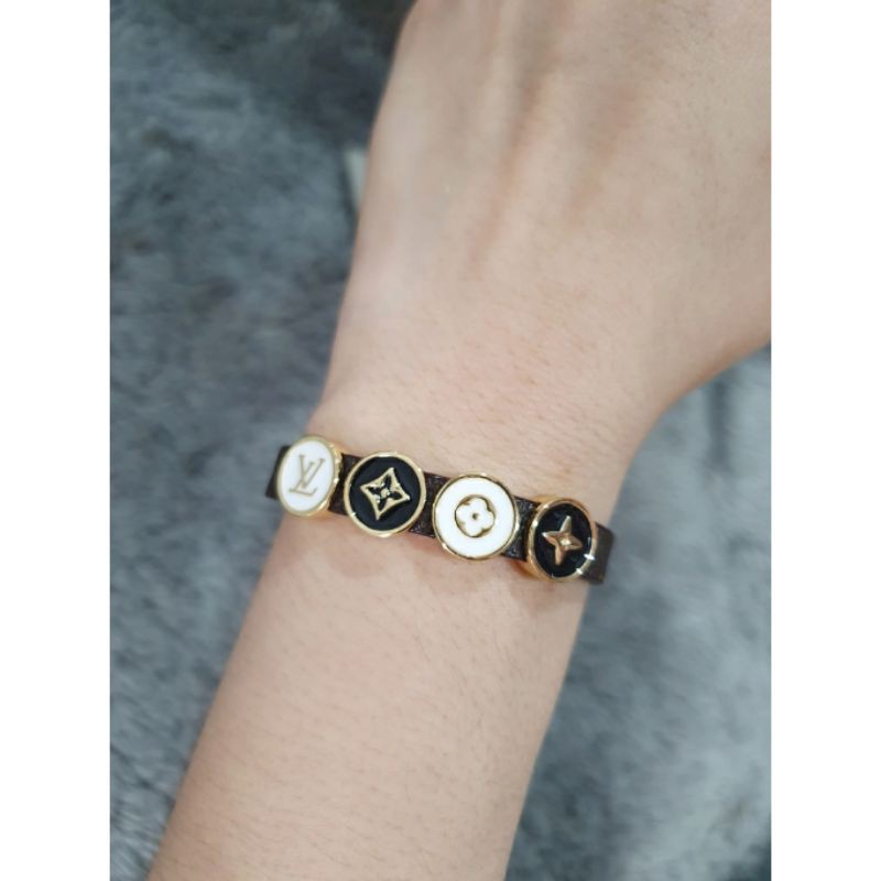 Restok Gelang Kulit elv model gesper Gelang branded band bahan kulit Premium Quality D202