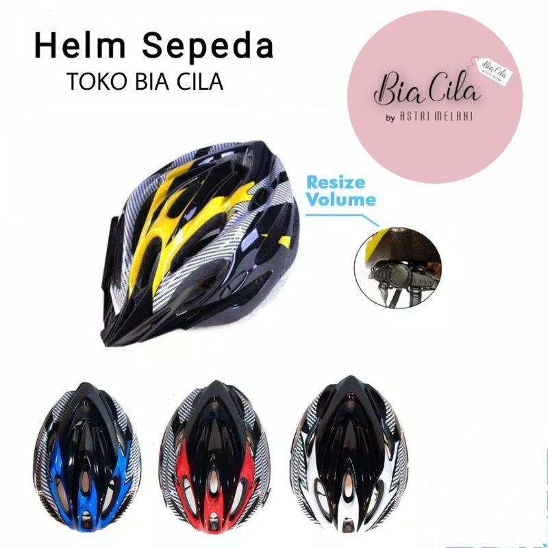 Helmet / Helm Sepeda Dewasa / CYCLING HELMET / Helm MURAH
