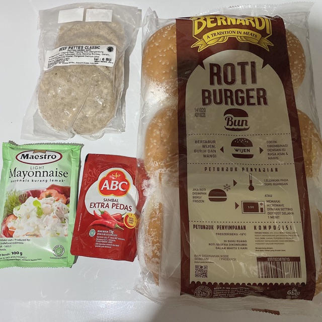 

Paket burger bernardi