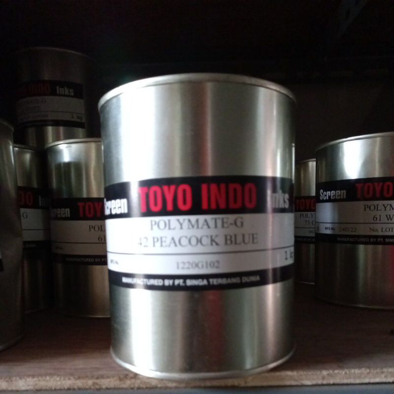 

Cat polymet biru peacock 42 1 kg