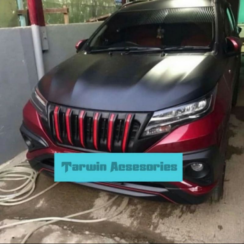 grill rush terios model apollo 2018-2019