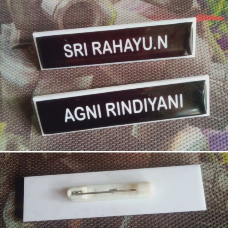 

Grosir Name tag Akrilik Penitik Sekolah, PNS, nama pdh