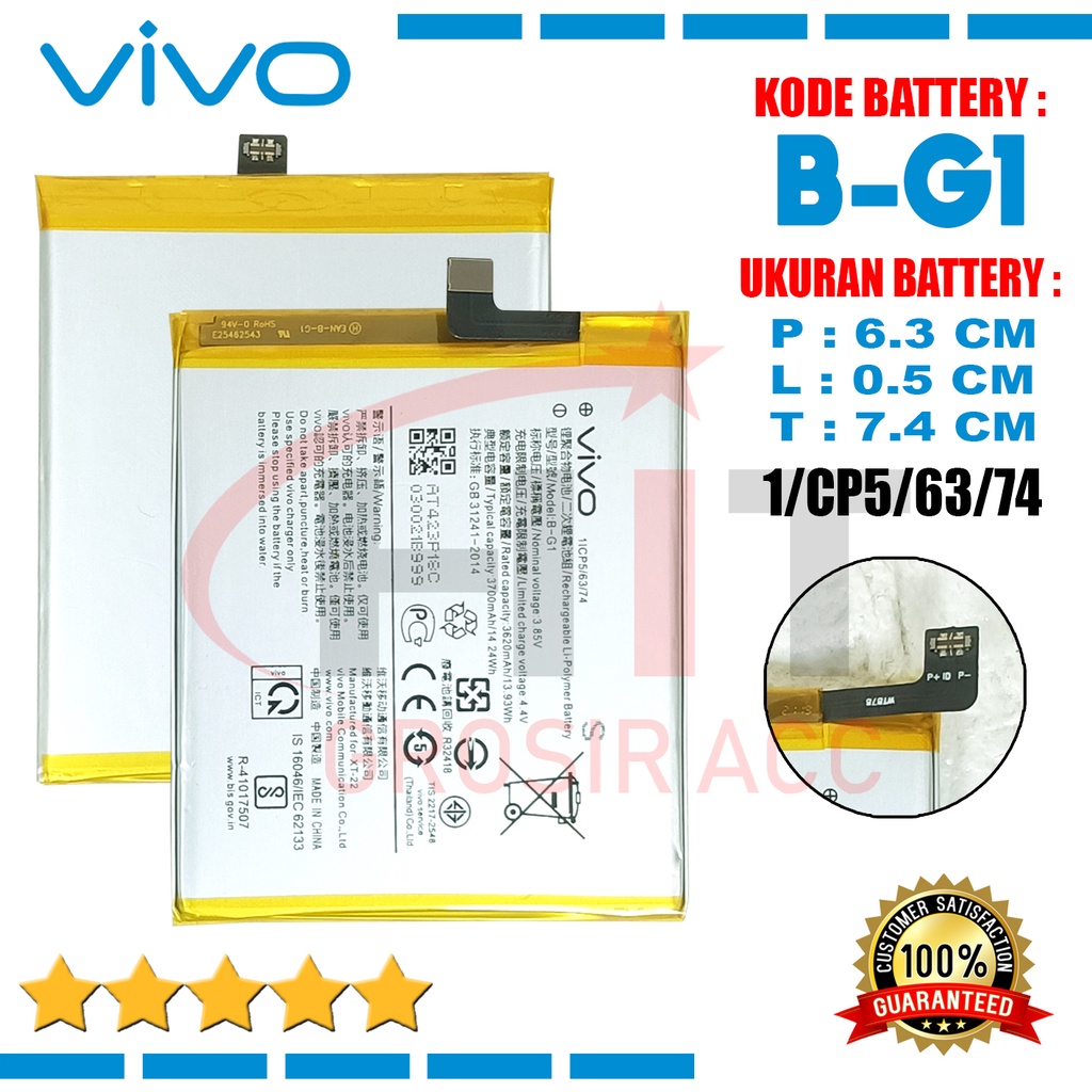 Baterai Battery Ori For Vivo V15 Pro B-G1