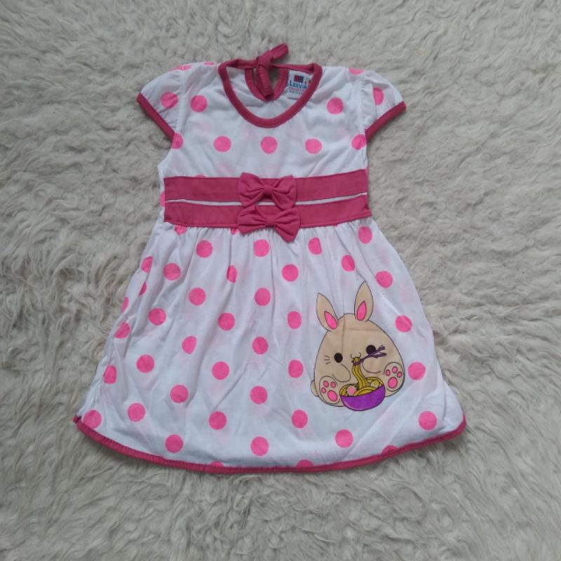 baju bayi bunny dress