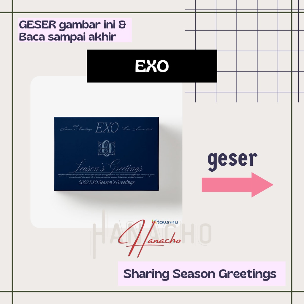 [DP] Sharing Season's Greetings EXO x KTOWN [ SG , Season Greeting , Season Greetings , Xiumin , D.O