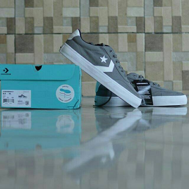 converse courtlandt ox grey