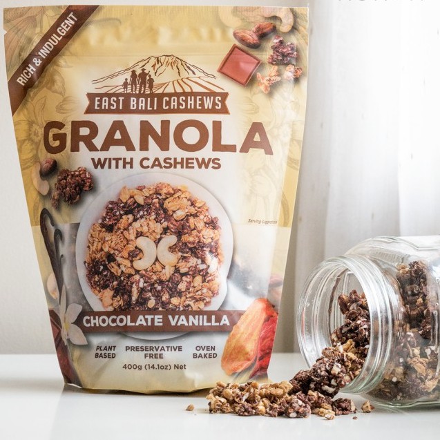 

East Bali Cashews Granola with Cashews / Granola / Makanan Sehat