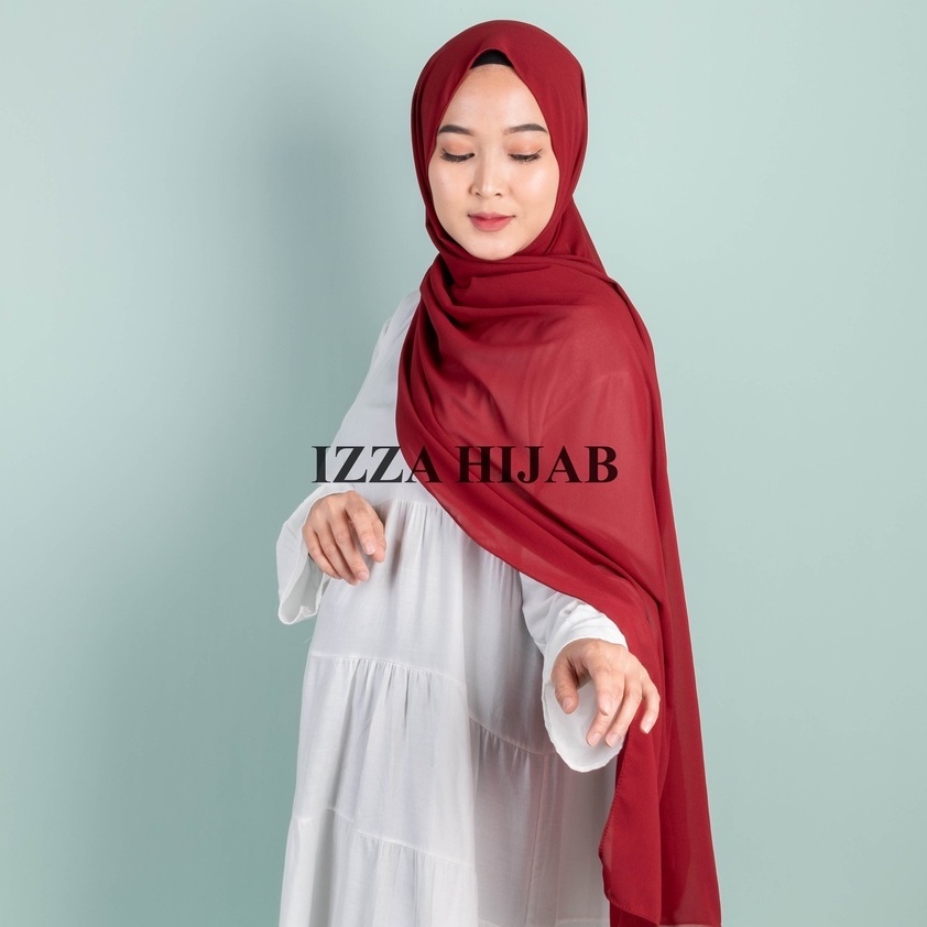 -/+(175cm x 75 cm) JILBAB HIJAB PASHMINA DIAMOND POLOS /PASHMINA SABYAN