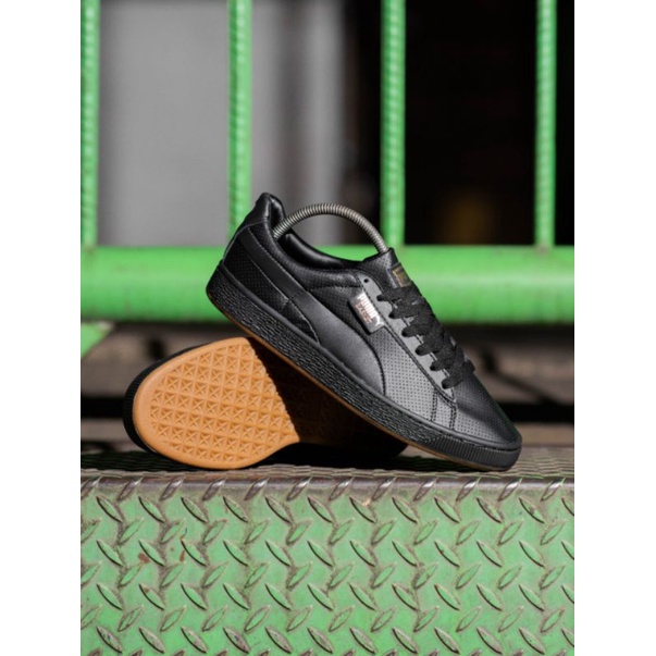 Puma Basket Black Gum "ORIGINAL 100%"