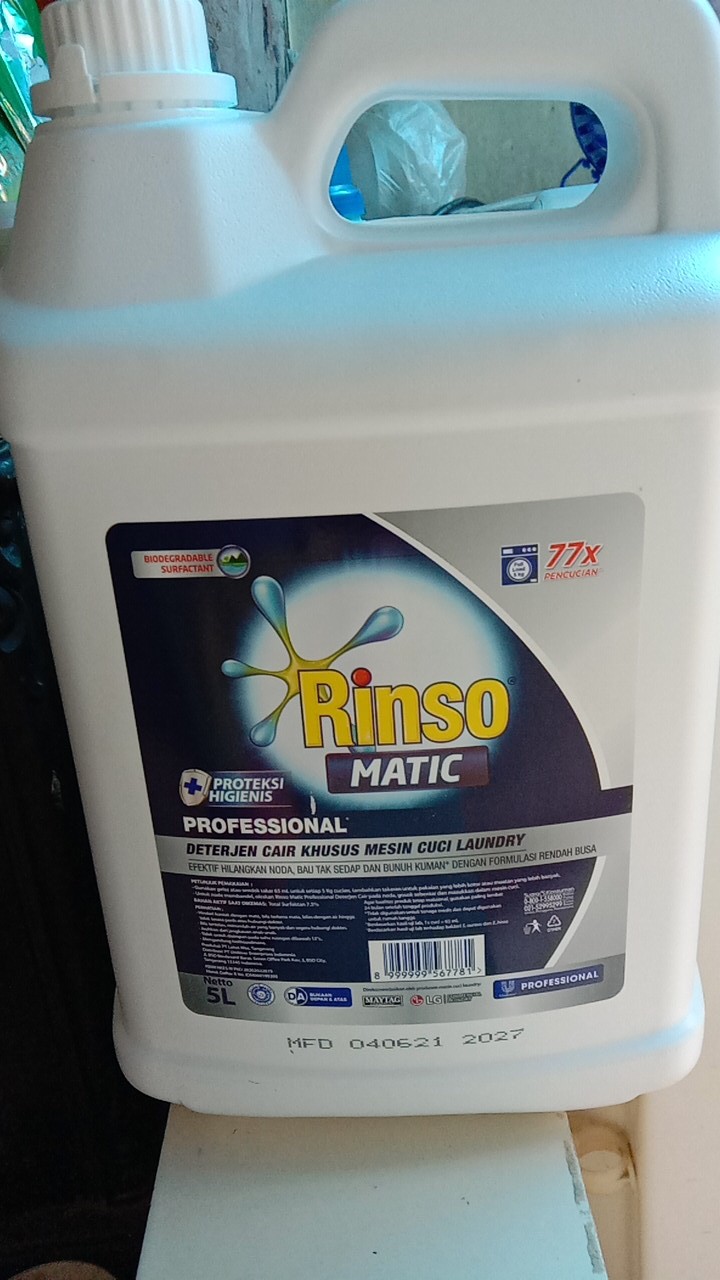 Rinso Matic Professional Cair 5 Liter