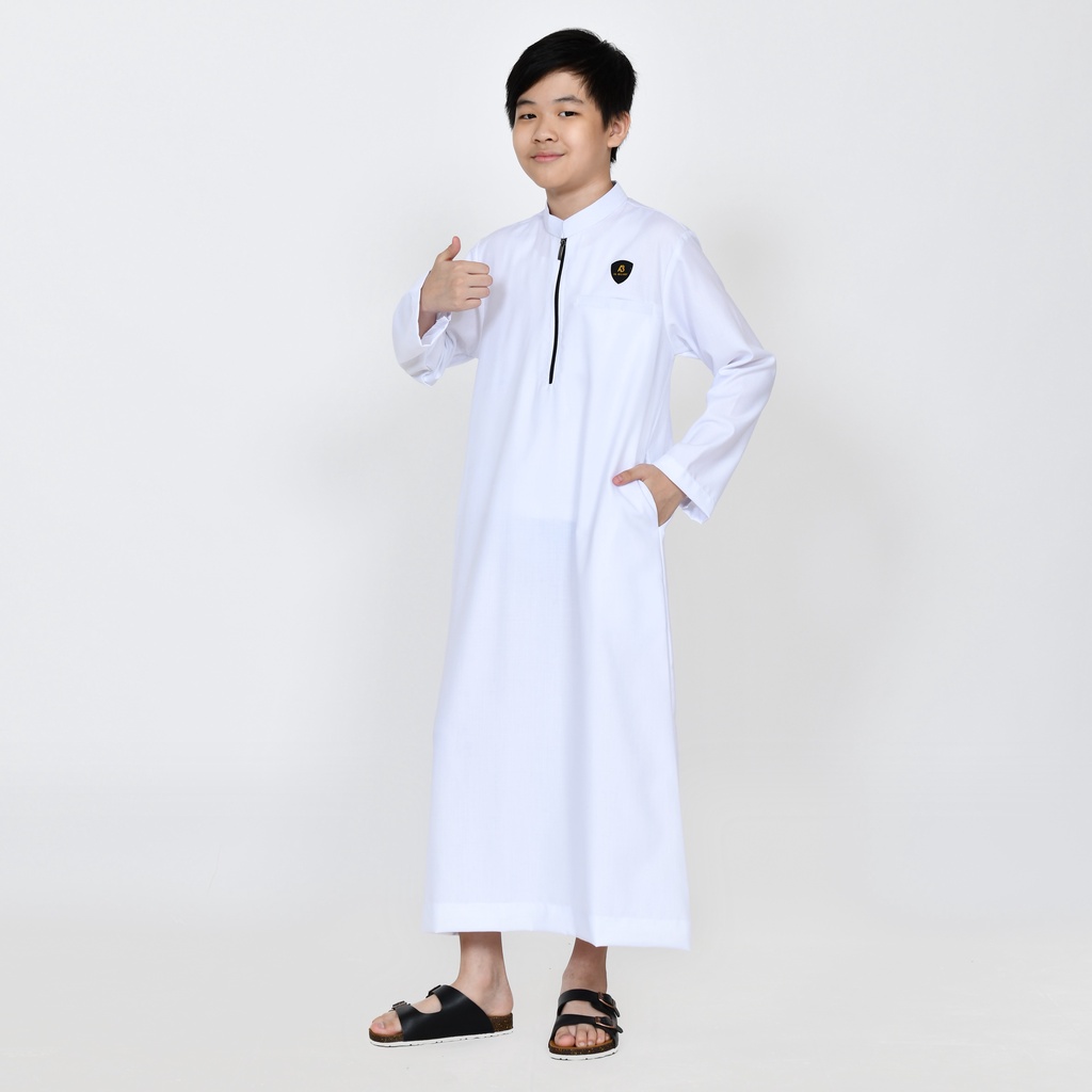 Jubah Anak Gamis Anak Laki Laki 6 - 14 tahun AL BAARI JK-092