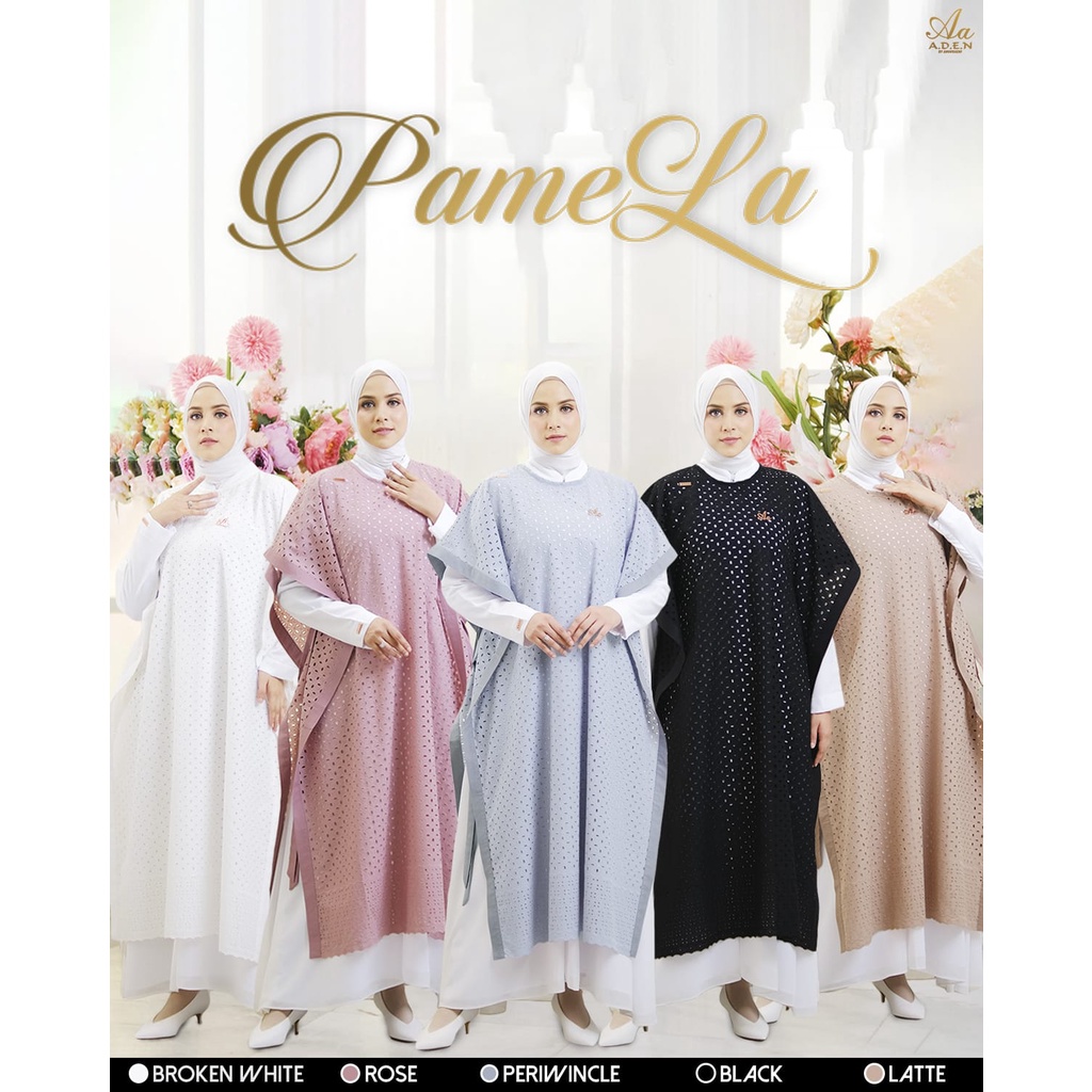 PAMELA OUTER BY ADEN HIJAB TERBARU