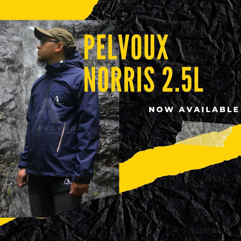 Thomgear Pelvoux Norris Jacket Gunung Nyaman Waterproof Windproof Material 2.5 Layer Indonesia