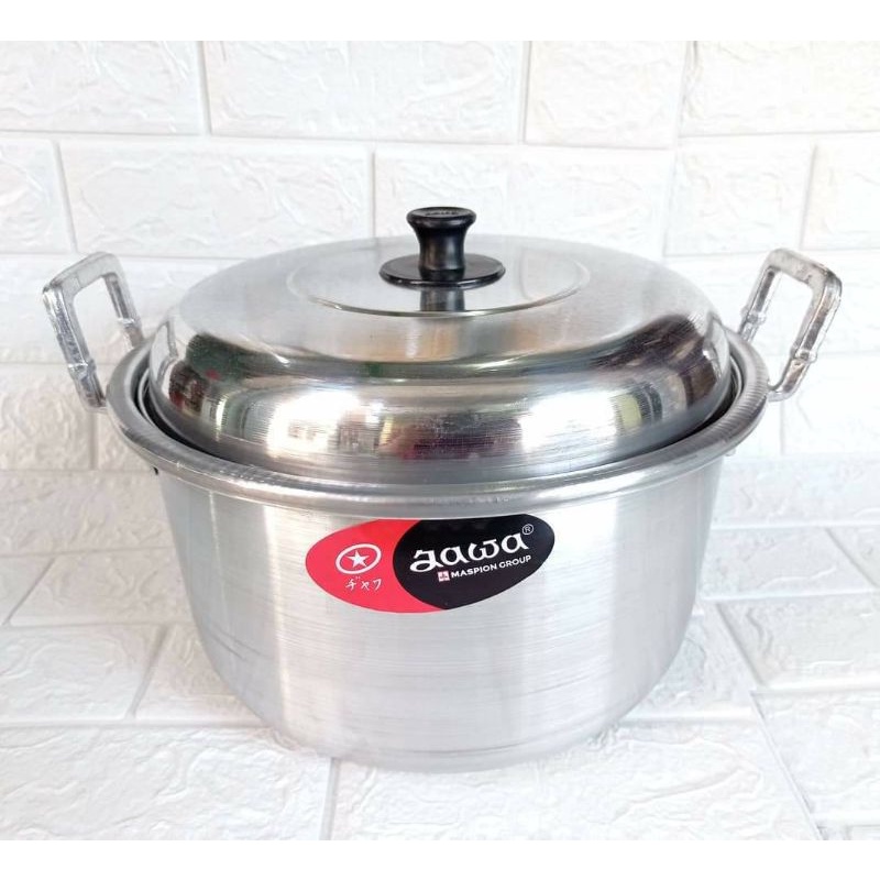Panci Air diameter 50 cm - 45 cm -40 cm Super Besar Jumbo Panci Sayur Jawa Aluminium