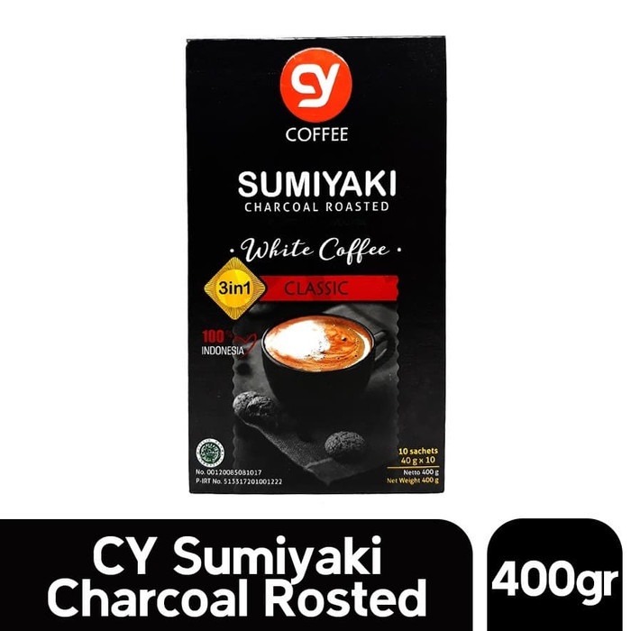 

vd201r Cy Sumiyaki White Coffee Instan Kopi1 Box 10 Sachet ( Kopi Putih ) Ds20X11