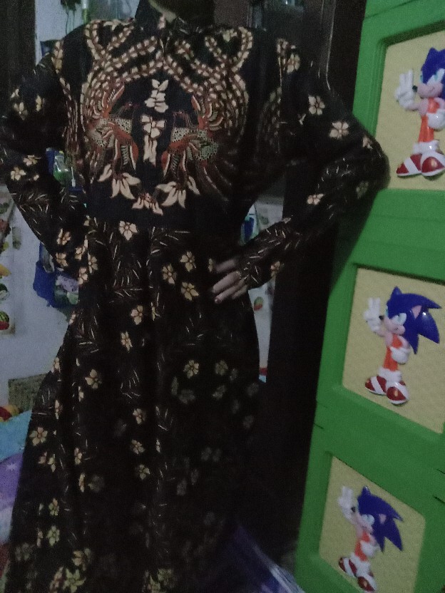 Gamis Batik Exlusive Gamis Batik Modern Gamis Putri.dianputri
