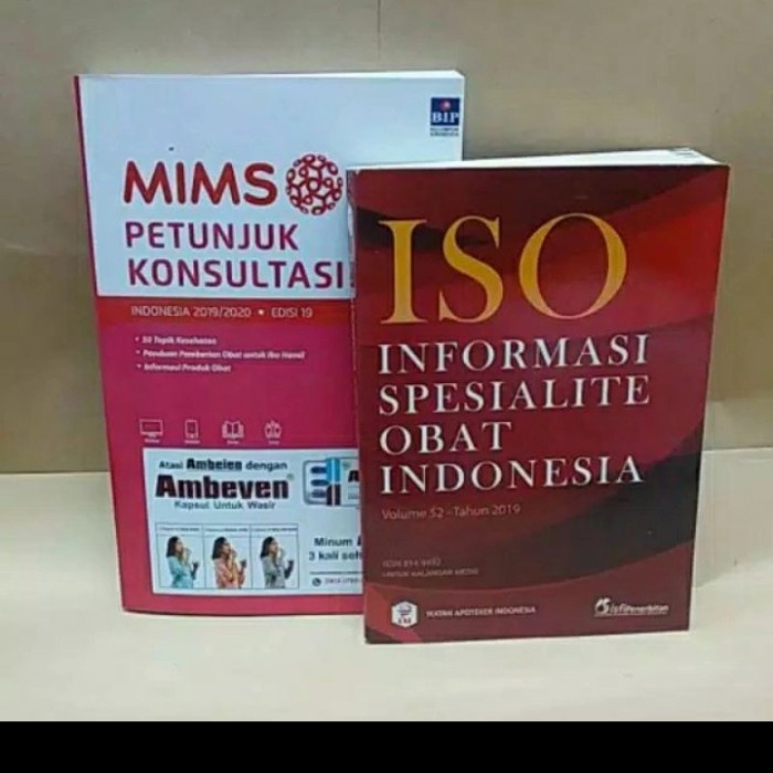 BONUS PROMO 2 buku mims iso OBAT 2020 terbaru