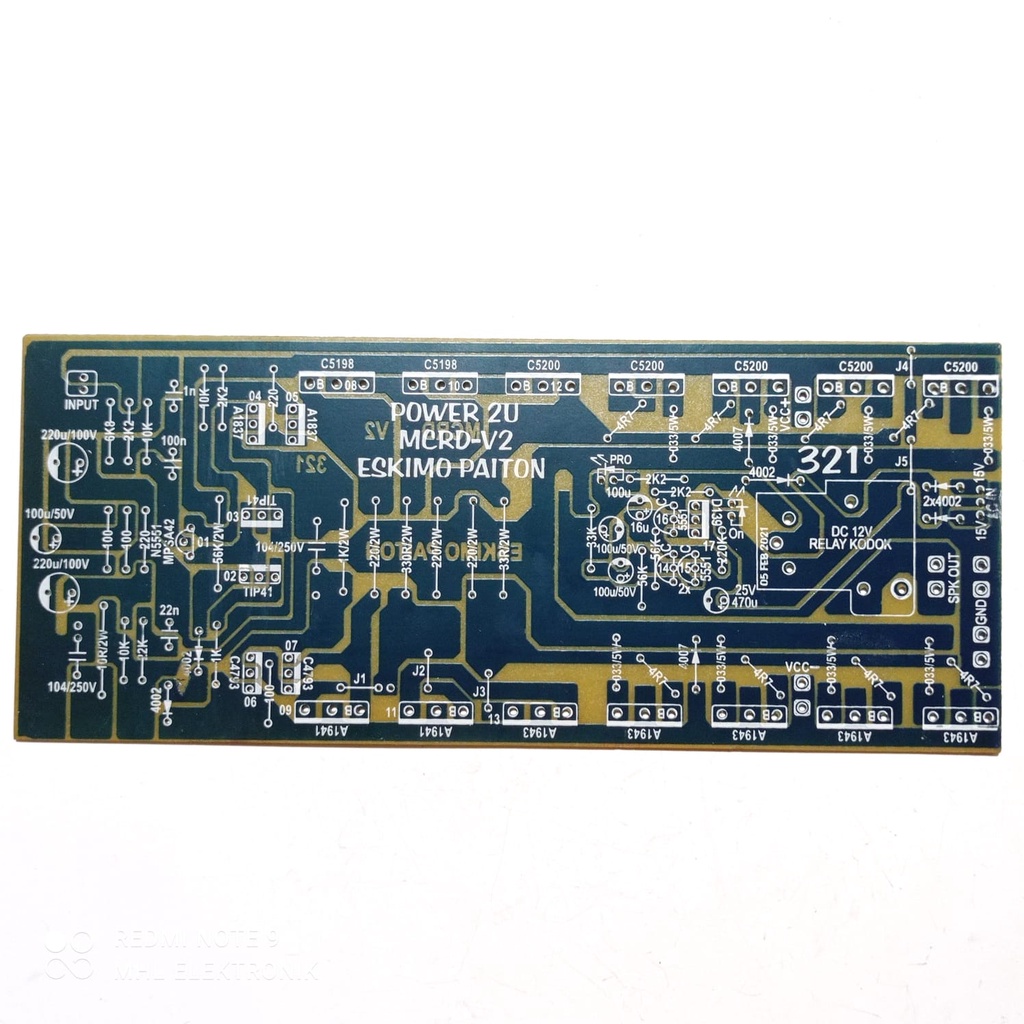 PCB MCRD V2 Eskimo 2U Plus Line Final Dan Protector Type 321