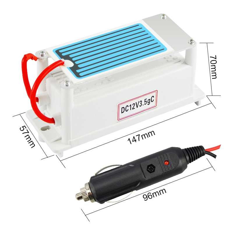 Ozonizer DIY Ozone Generator 3.5g/h Car Air Purifier - AZ-YTS