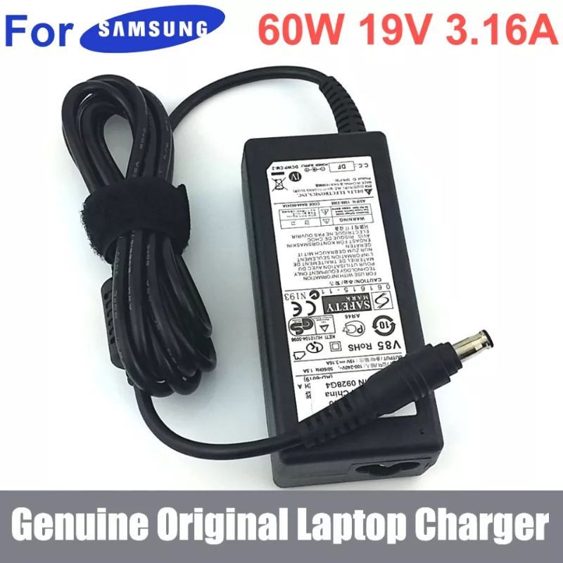 Charger Laptop Samsung NP300 NP300E4V NP300E4X NP275 NP275E4V 300E 300V 305E 305V ORI 19V 3 16A