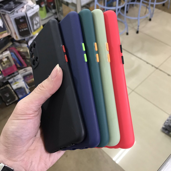 OPPO RENO 4 PREMIUM SOFT JELLY COLOR CASE WITH CAMERA PROTECTOR