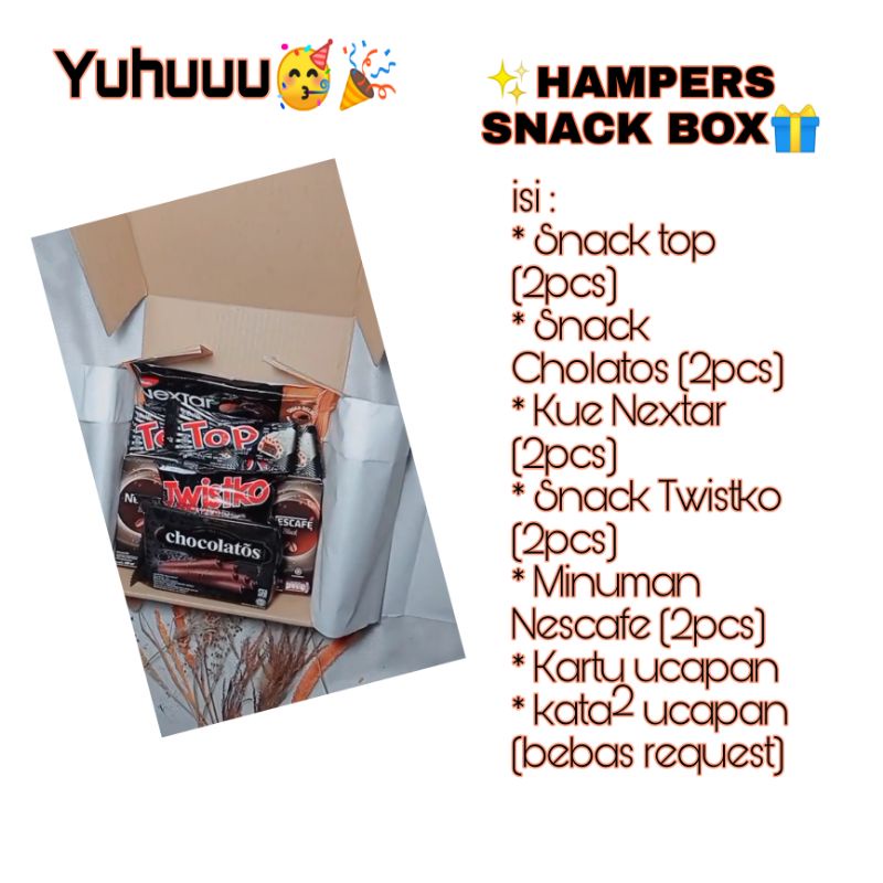 

Hampers Snack box