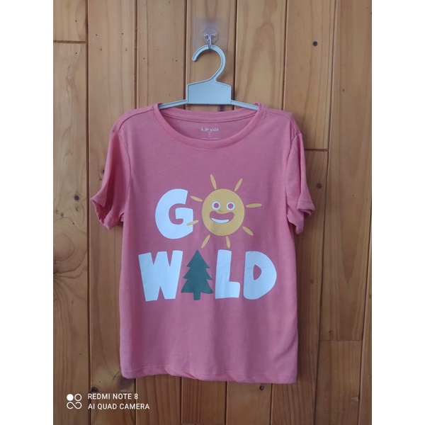 Kaos Anak Cowok AJP Kids GO Wold