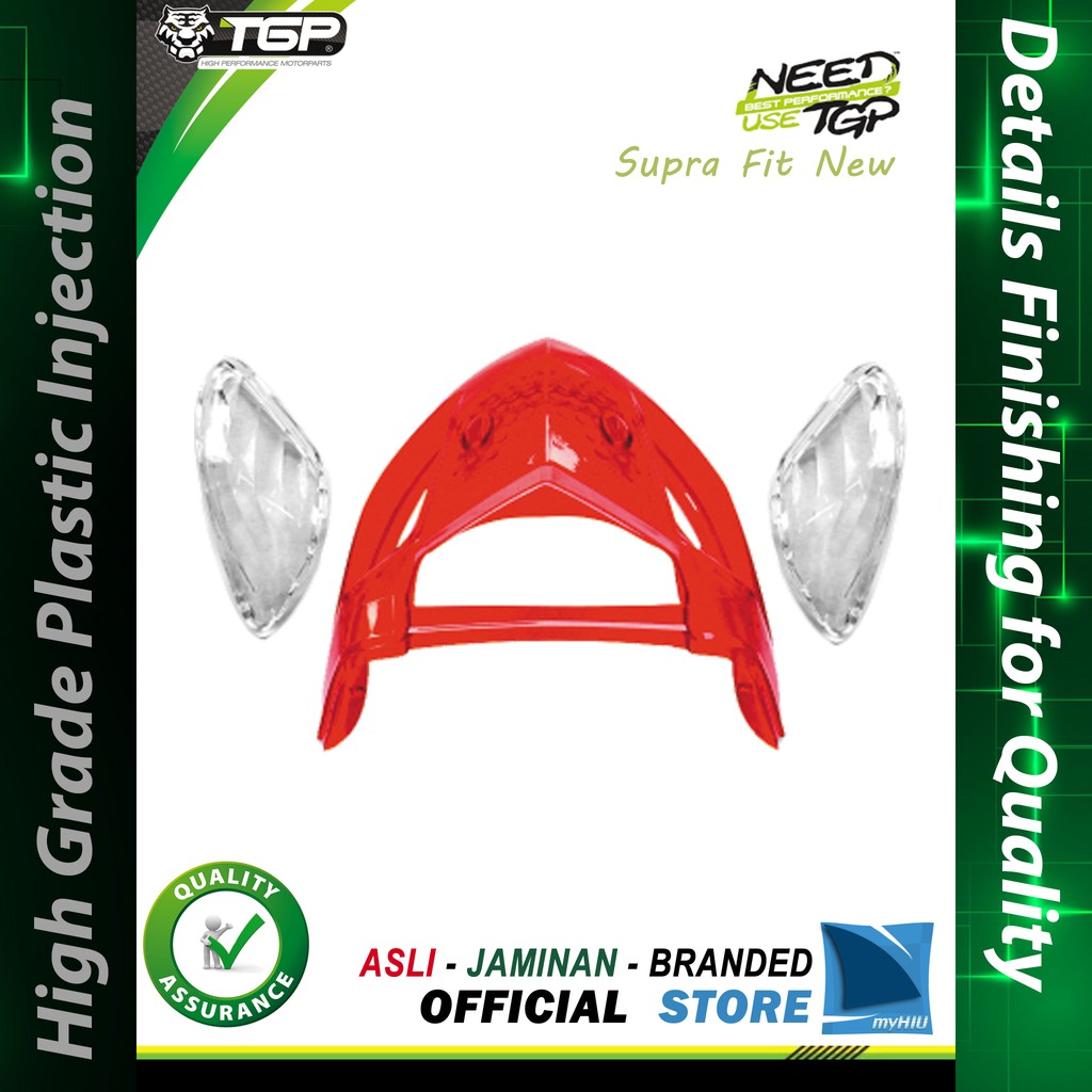 Mika Sein Belakang + Mika Stop HONDA Supra Fit New / Stop and Winker Cover TGP