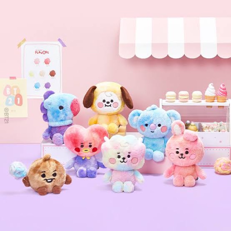 [READY STOCK] BT21 COTTON CANDY DOLL