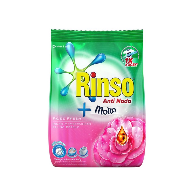 RINSO MOLTO ROSE PWD 770GR