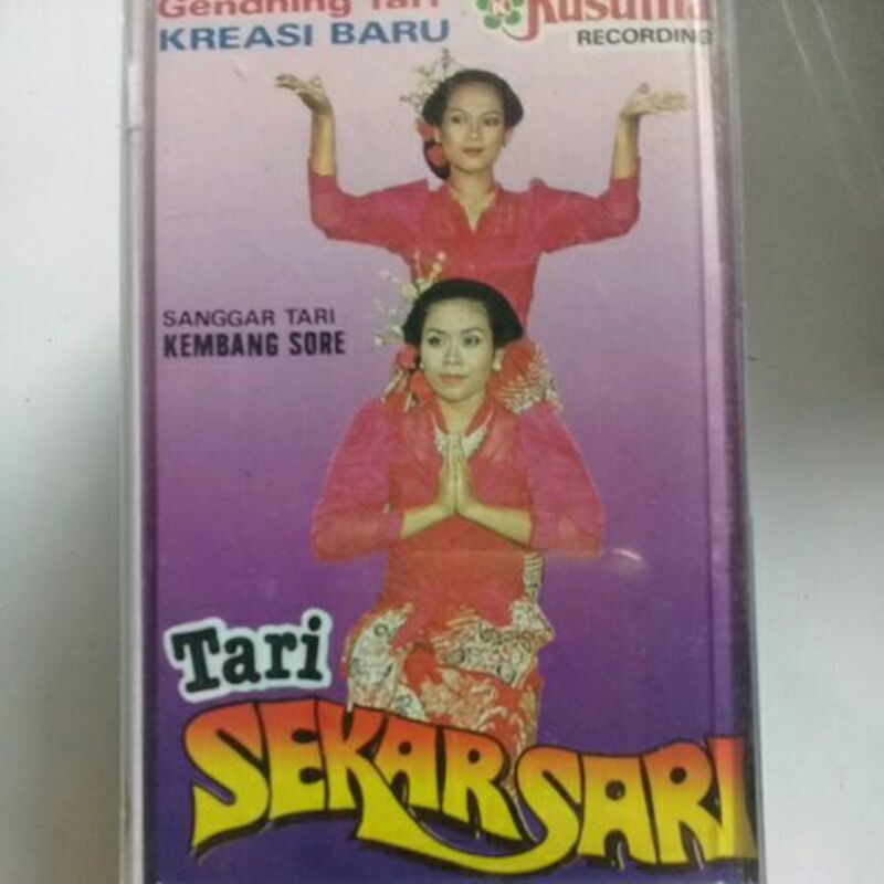 kaset pita tari kreasi baru = tari Sekarsari