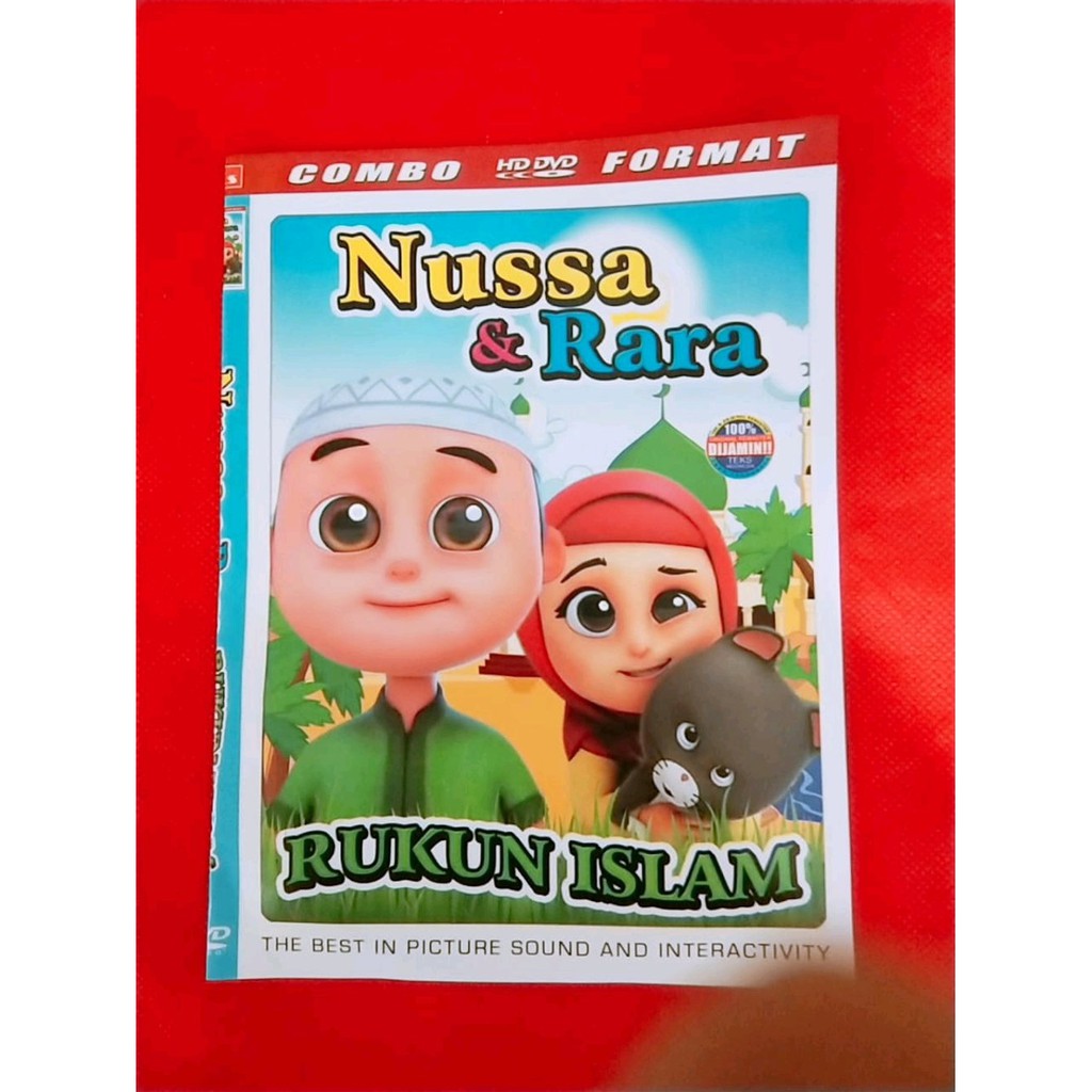 KASET DVD Film Edukasi Anak Terlaris NUSA & RARA Rukun Islam