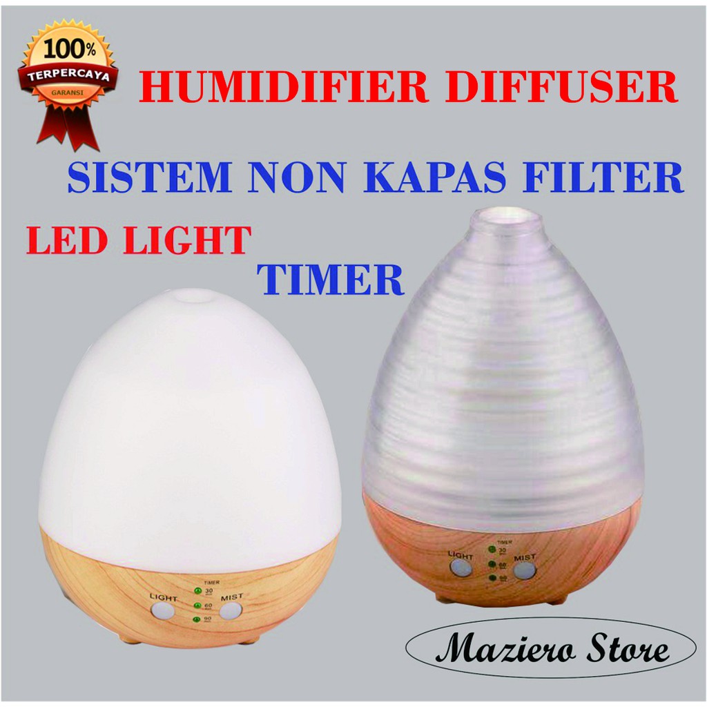 Humidifier Lampu Tidur Diffuser Aromaterapi