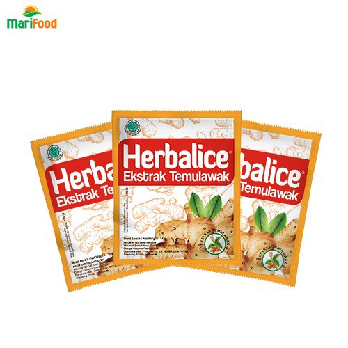 Herbalice Sari Temulawak Shopee Indonesia
