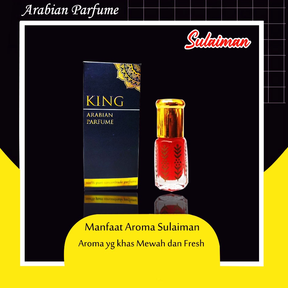 Parfum Sholat Parfum Arabian Sulaiman Aroma khas Arab Asli Saudi Arabia Non Alkhohol