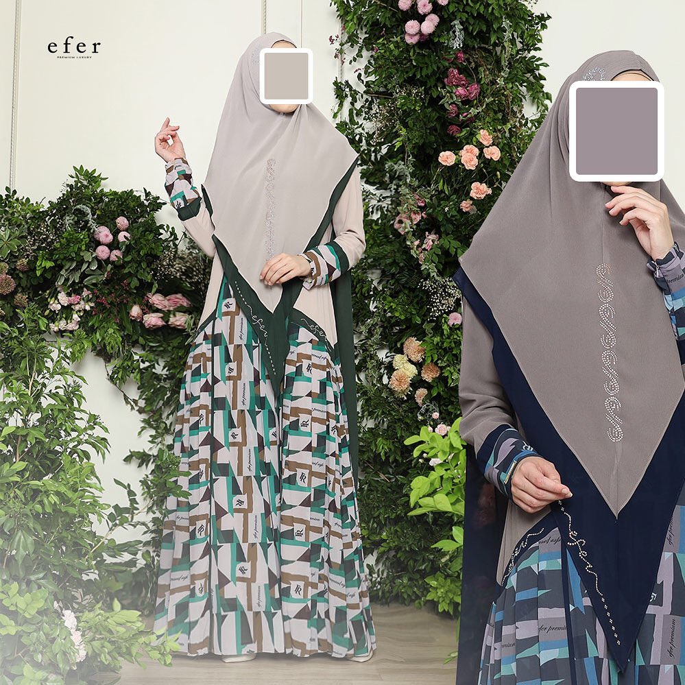 Anya Gamis Syari Set by Efer